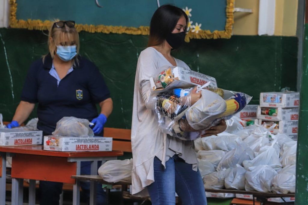 Unas 37 instituciones educativas de Asunción entregarán kits de alimentos este martes