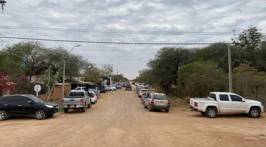 Resaltan alta concurrencia de personas en vacunatorios habilitados en Boquerón