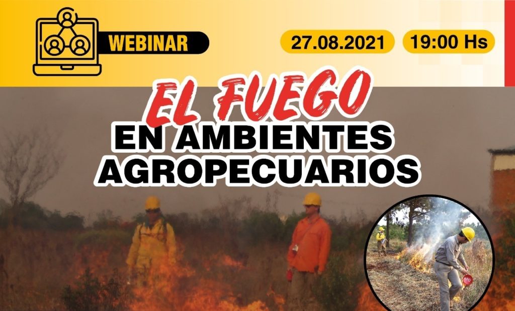 Preparan seminario gratuito sobre el correcto uso del fuego en ambientes agropecuarios