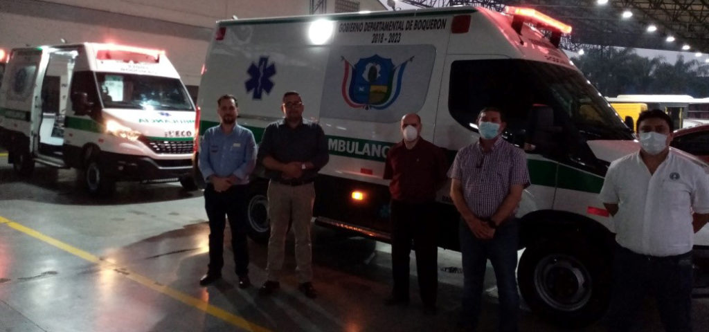 Gobernación de Boquerón adquirió dos unidades de Ambulancias