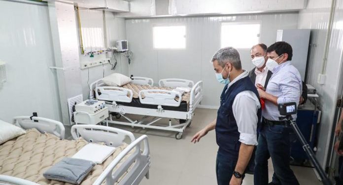 Inauguran nuevo pabellón de contingencia del IPS de Encarnación Inauguran nuevo pabellón de contingencia del IPS de Encarnación