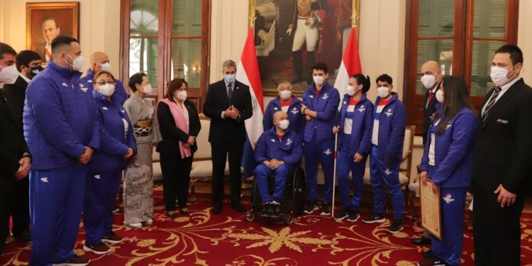 Primera delegación paraguaya que participará de los Juegos Paralímpicos Primera delegación paraguaya que participará de los Juegos Paralímpicos