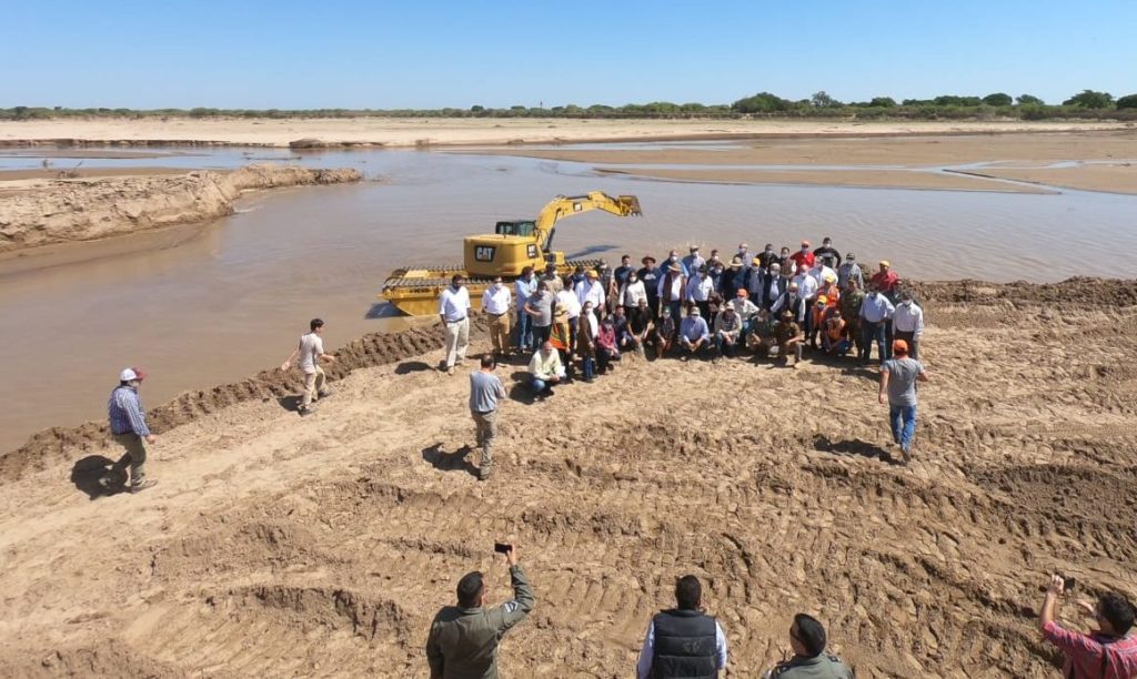 Celebran en el Chaco 2 años de entrada ininterrumpida de aguas en el Pilcomayo Celebran en el Chaco 2 años de entrada ininterrumpida de aguas en el Pilcomayo