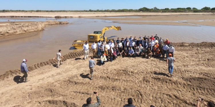 Celebran en el Chaco 2 años de entrada ininterrumpida de aguas en el Pilcomayo