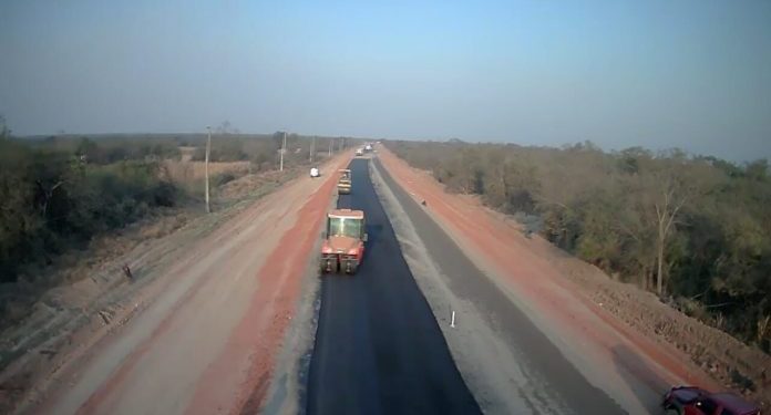 Siguen las tareas de rehabilitación del tramo Pozo Colorado – Concepción