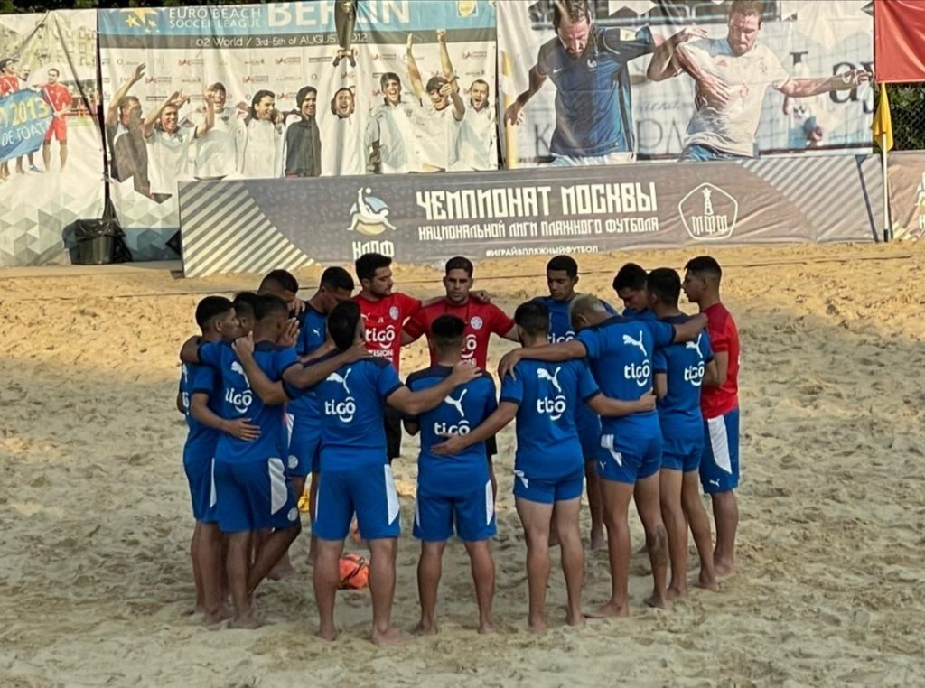 Los Pynandi pisan suelo ruso y se preparan para el debut mundialista