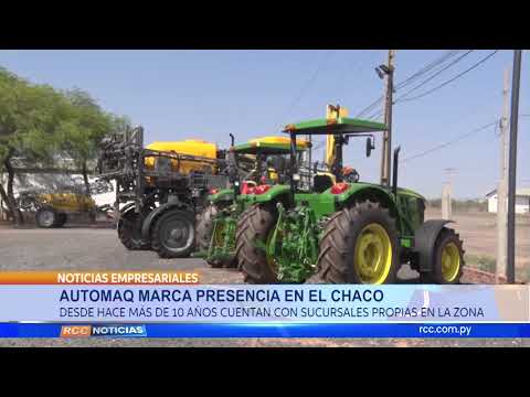 La empresa Automaq marca presencia en el Chaco