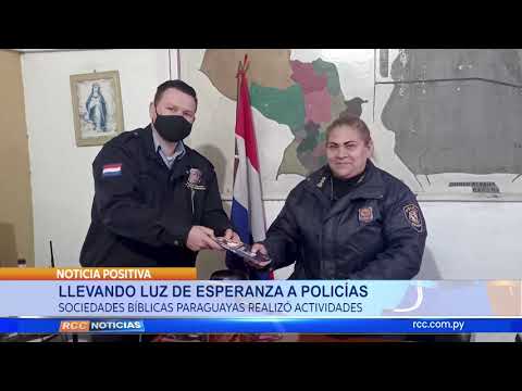 Llevando una luz de esperanza a Policías