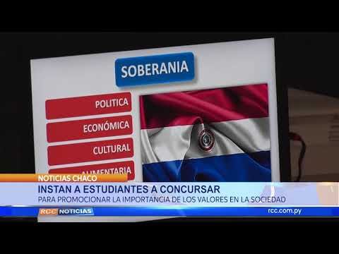 Concursos Nacional de valores en Loma Plata