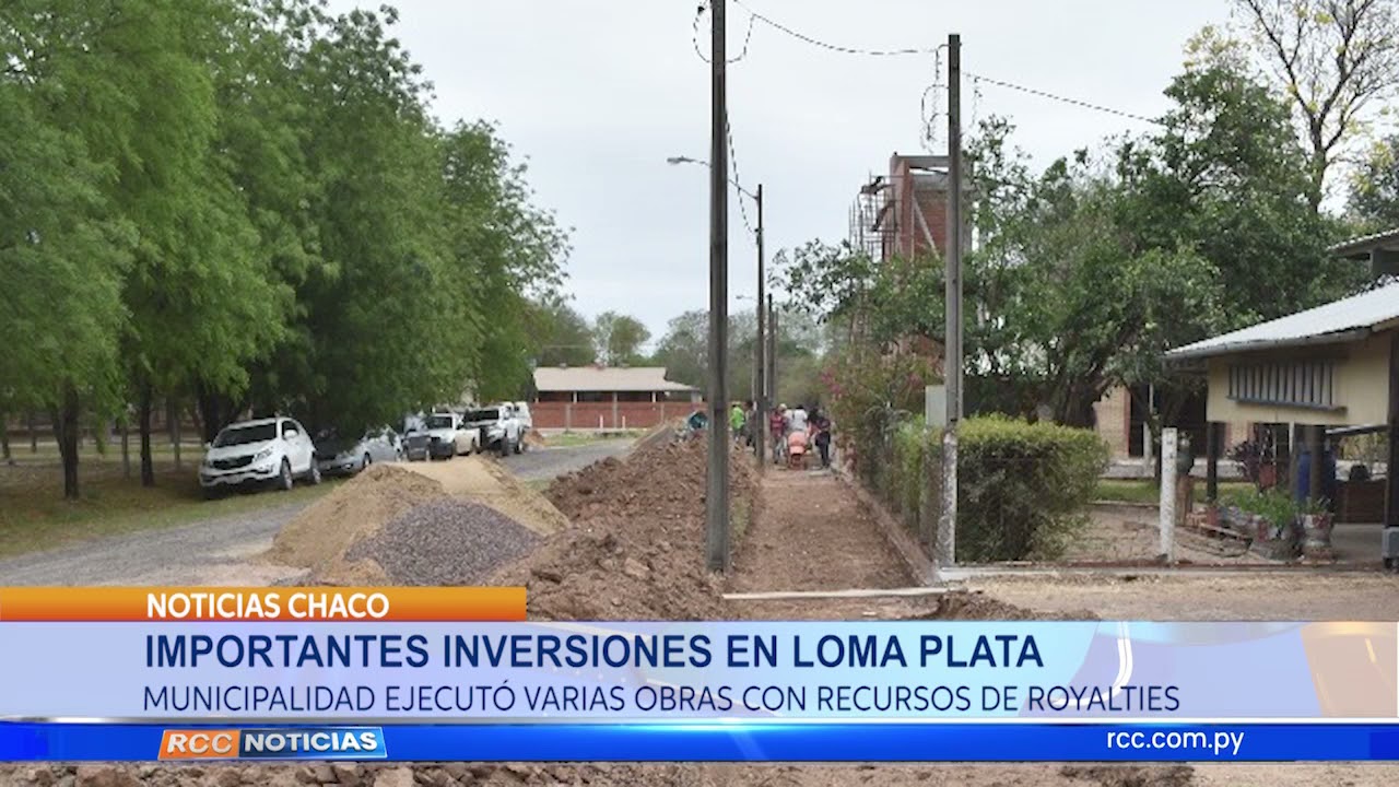 Importantes inversores en Loma Plata.