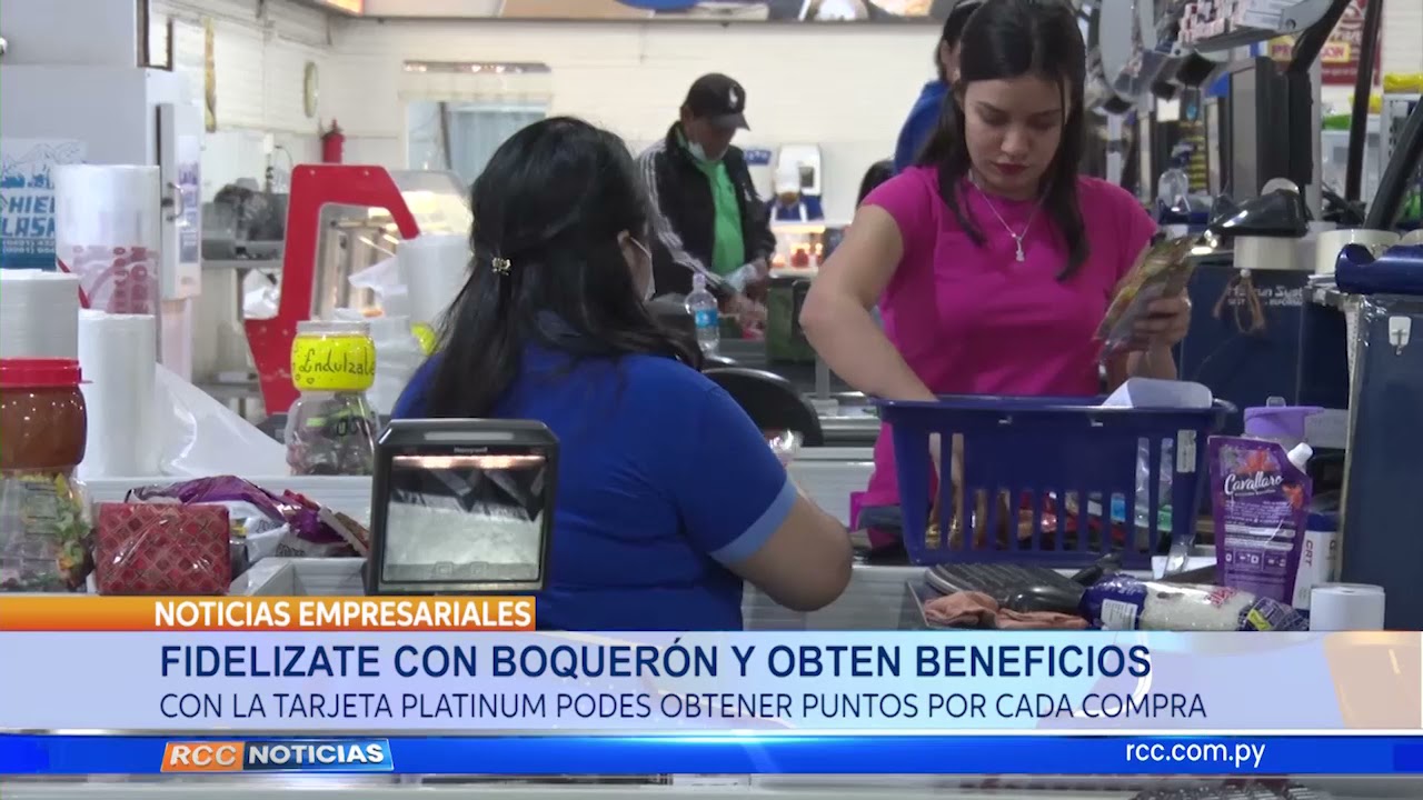 Supermercado Boquerón presenta algunas novedades para sus clientes