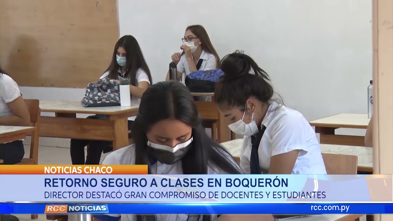 Retorno seguro a clases en Boquerón