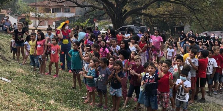 Promueven la evangelización de niños mediante diversas actividades lúdicas Promueven la evangelización de niños mediante diversas actividades lúdicas