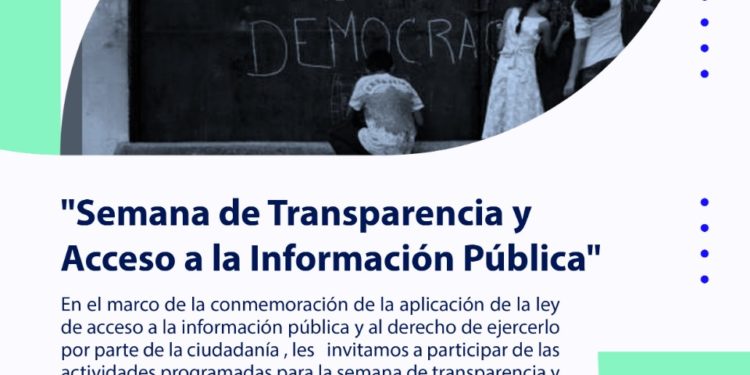 Semana de Transparencia y Acceso a la Información Pública Semana de Transparencia y Acceso a la Información Pública