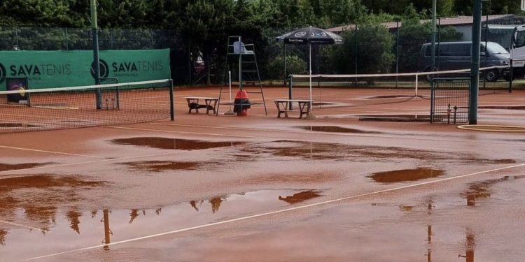 Copa Davis: Se postergan los duelos de Paraguay por la lluvia