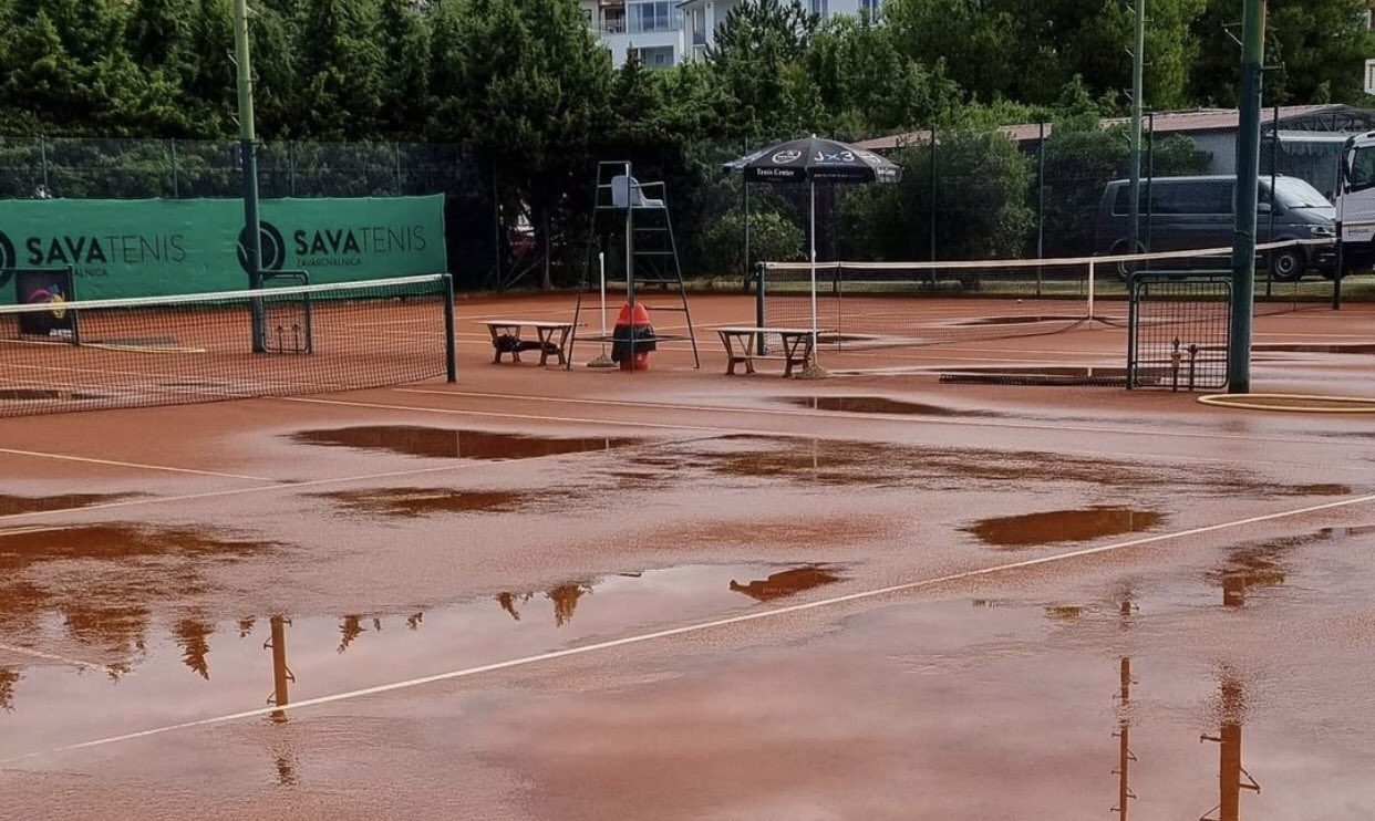 Copa Davis: Se postergan los duelos de Paraguay por la lluvia