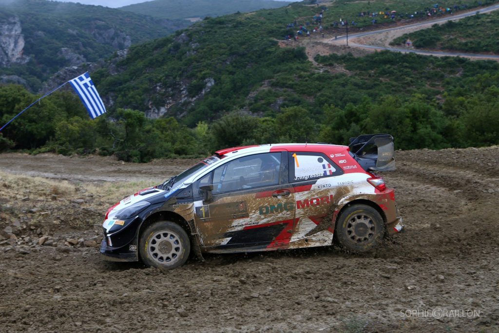 El campeón comando las acciones de la primera especial en Grecia El campeón comando las acciones de la primera especial en Grecia