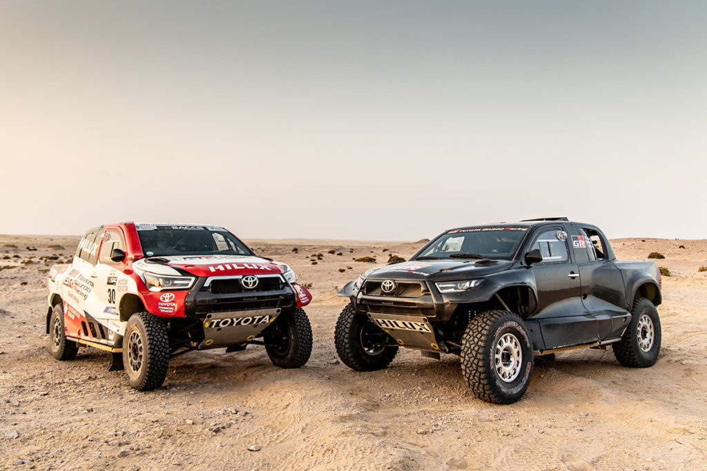 Toyota anuncia su equipo y la nueva Hilux T1+