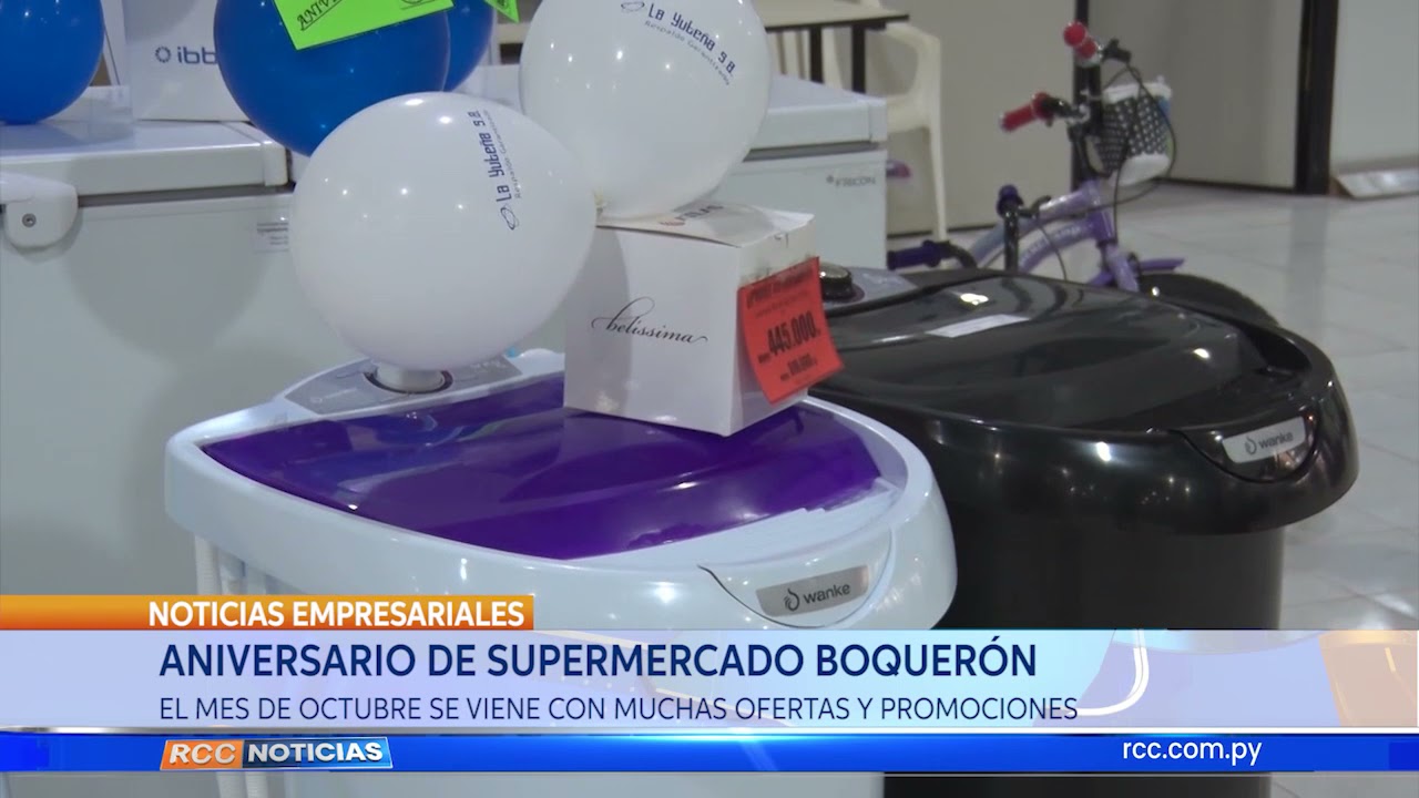 Aniversario del Supermercado Boquerón