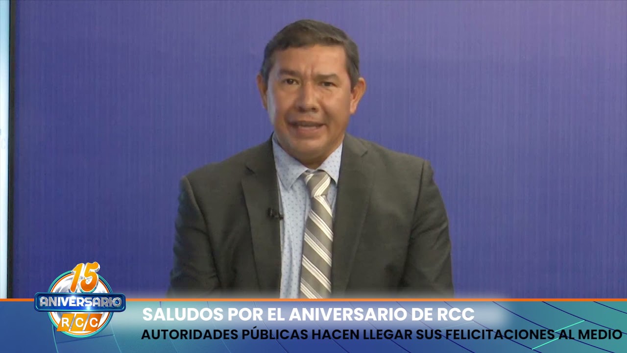 AUTORIDADES CHAQUEÑAS SALUDAN A RCC POR SU ANIVERSARIO 15
