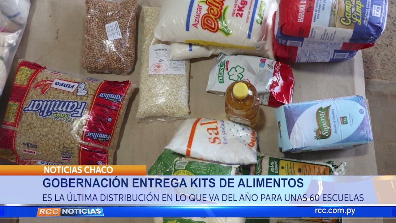 GOBERNACIÓN ENTREGA KITS DE ALIMENTOS