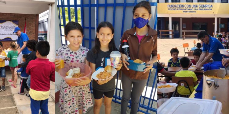 Con una sonrisa brindan asistencia integral a familias en situación de vulnerabilidad