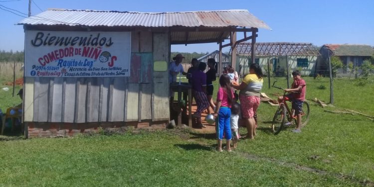 Comedor comunitario genera gran bendición en la zona de Itacurubí Comedor comunitario genera gran bendición en la zona de Itacurubí