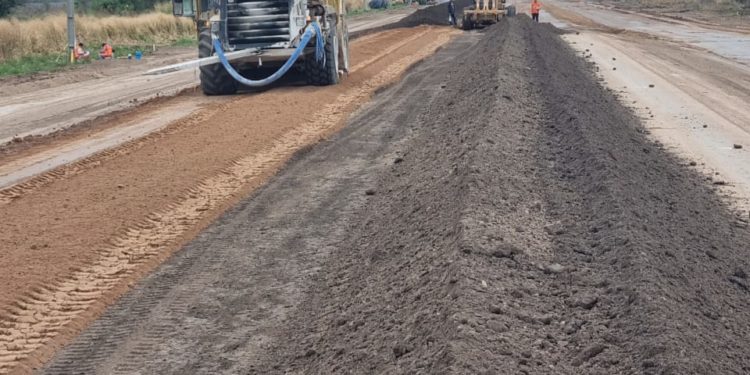 Continua la rehabilitación del tramo Pozo Colorado – Concepción