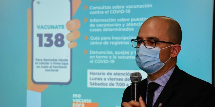 Se habilita el 138, línea gratuita para consultas sobre vacunación anticovid