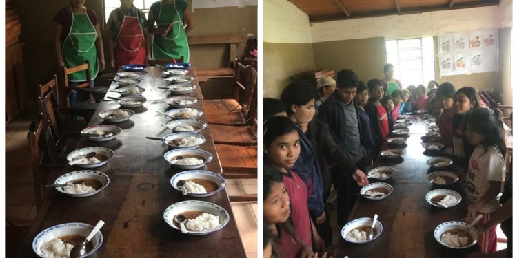 Niños de la comunidad Mbya mejoran rendimiento académico con almuerzo escolar