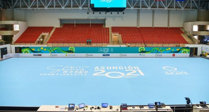 SND Arena se viste de gala para recibir al Mundial de Patinaje
