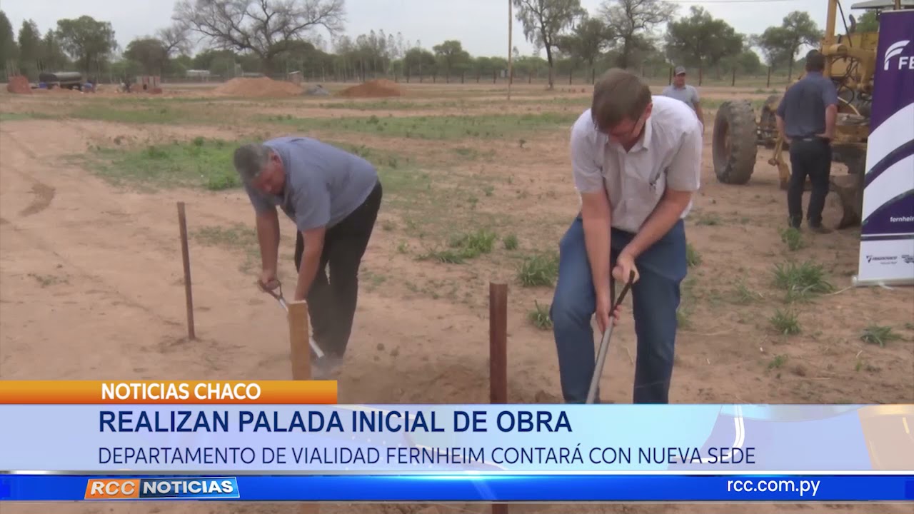 REALIZAN PALADA INICIAL DE OBRA