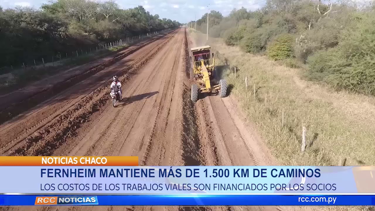FERNHEIM MANTIENE MÁS DE 1.500 KM DE CAMINOS