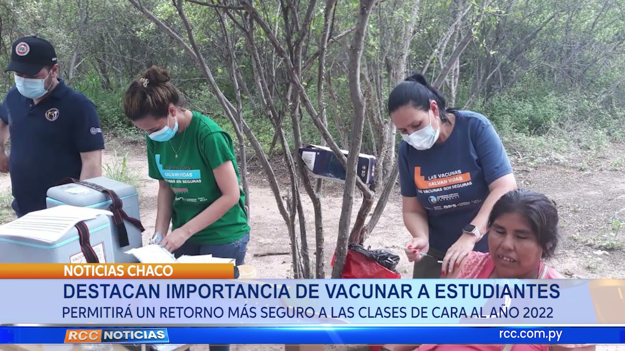 DESTACAN IMPORTANCIA DE VACUNAR A ESTUDIANTES