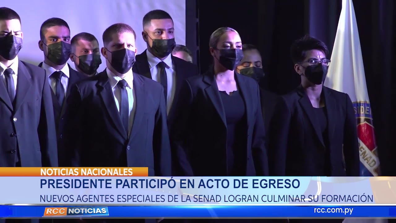 PRESIDENTE PARTICIPÓ EN ACTO DE EGRESO