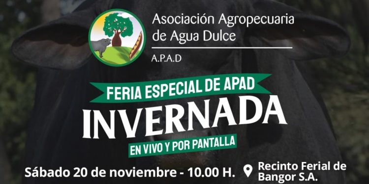 Asociación Agropecuaria de Agua Dulce realiza su feria de invernada