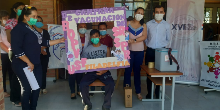 Avanza campaña de inmunización en Boquerón Avanza campaña de inmunización en Boquerón