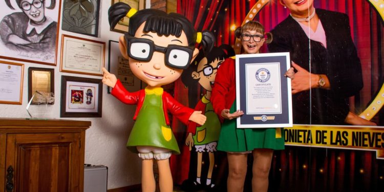 Otorgan récord Guinness a La Chilindrina Otorgan récord Guinness a La Chilindrina