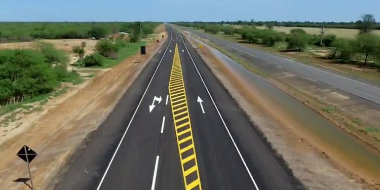 Ruta Transchaco: se habilitaron 21 nuevos kilómetros en el Lote 6