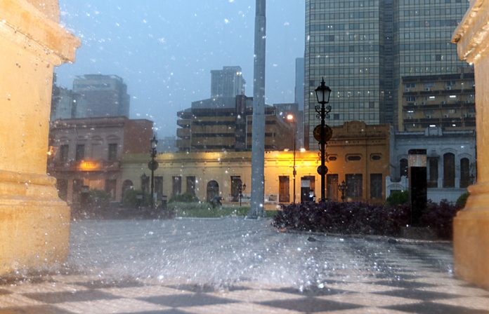 Meteorología anuncia un día cálido con precipitaciones y tormentas eléctricas
