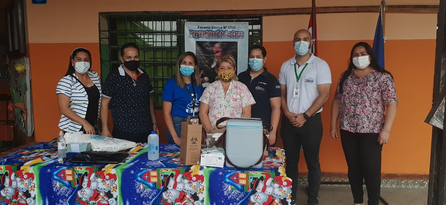 Más de ochocientas USF adheridas a la campaña “me vacuno en mi aula”