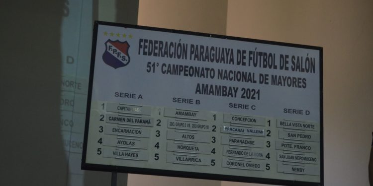 Definido el fixture de las finales del Nacional de Fútbol de Salón Definido el fixture de las finales del Nacional de Fútbol de Salón