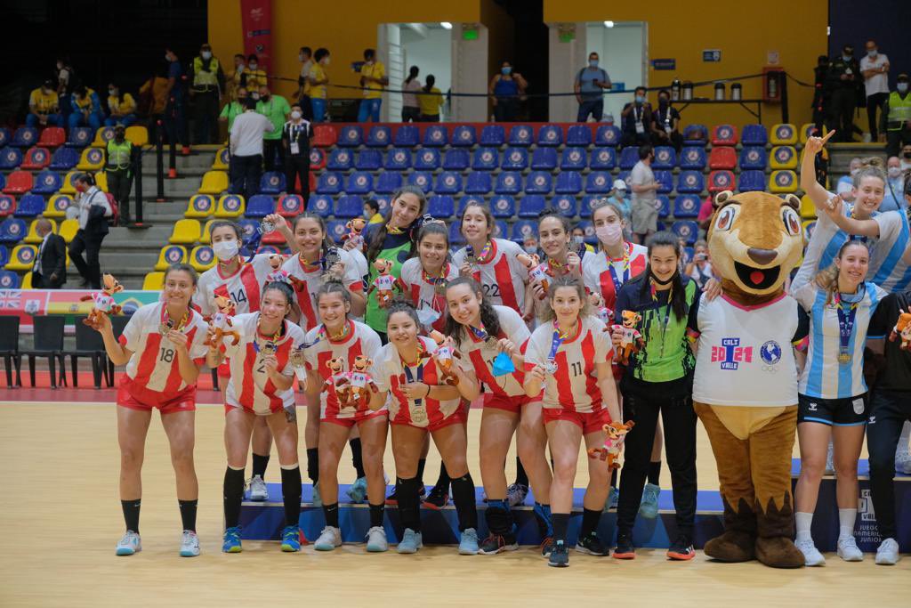 La Guerreras son de plata en los Juegos Sudamericanos Junior