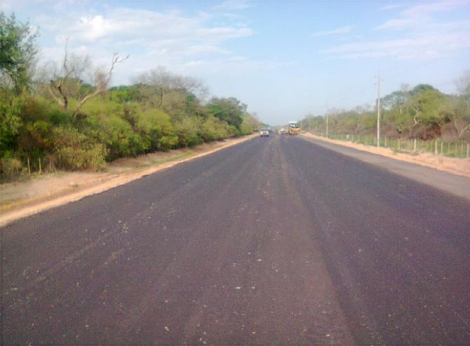 Mejoramiento del tramo Loma Plata – Filadelfia supera 87% de avance