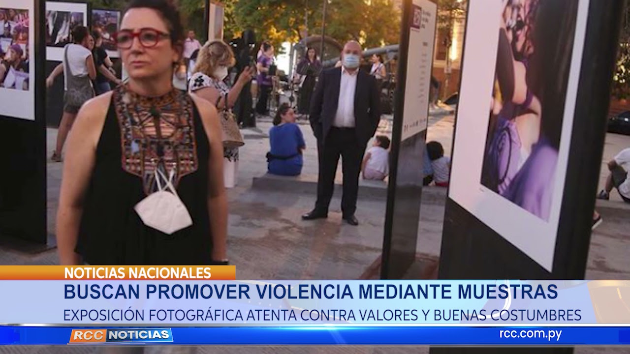 Buscan promover violencia mediante muestra
