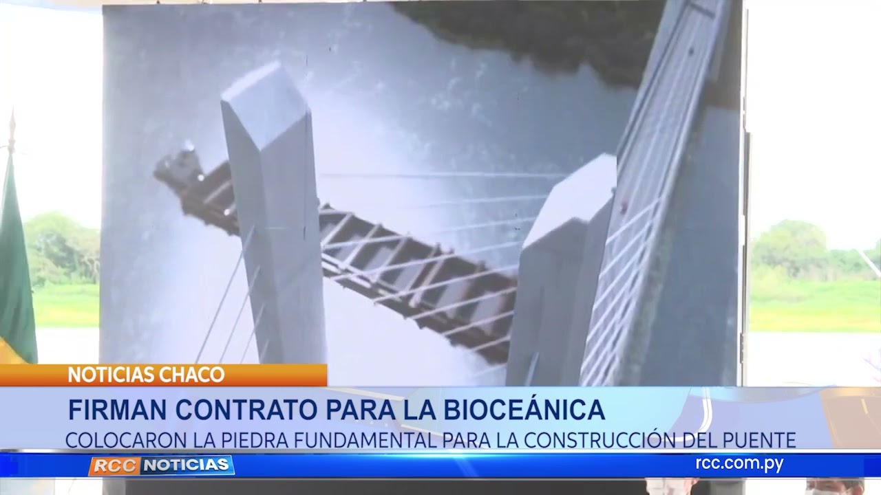 FIRMAN CONTRATO PARA LA BIOCEÁNICA