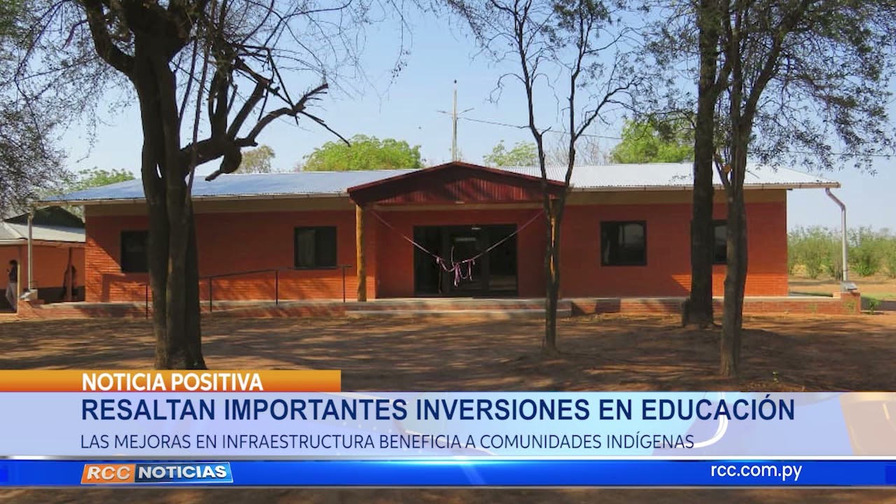RESALTAN IMPORTANTES INVERSIONES EN EDUCACIÓN