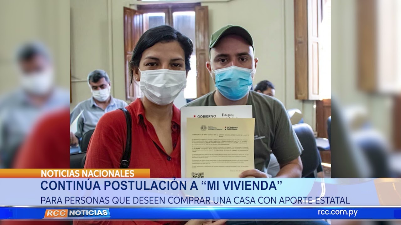 CONTINUA POSTULACIÓN A "MI VIVIENDA"
