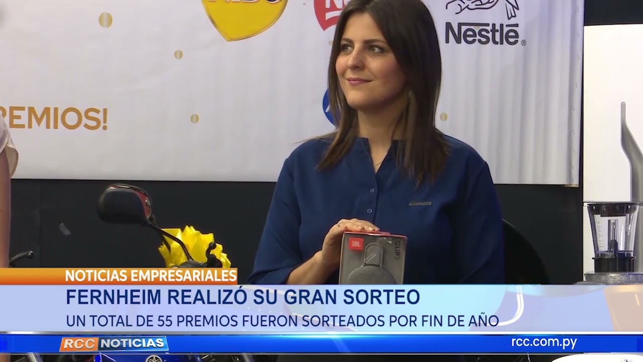 FERNHEIM REALIZÓ SU GRAN SORTEO