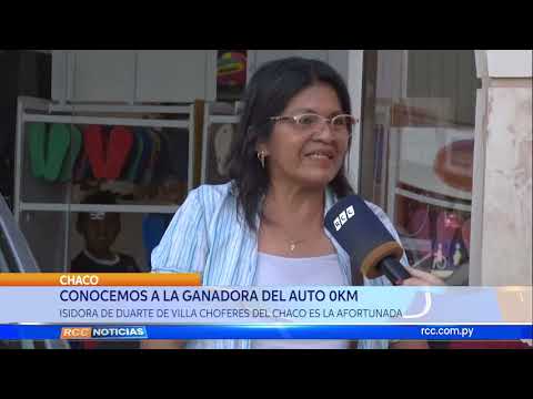 CONOCEMOS A LA GANADORA DEL AUTO 0KM